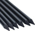 10pcs Woodless Pencil Set - Black Charcoal Pencil 7.2mm for Drawing, Writing, Shading, Coloring, Soft Pencil No Wood, Gift for Artist, Hobbyist,Be...