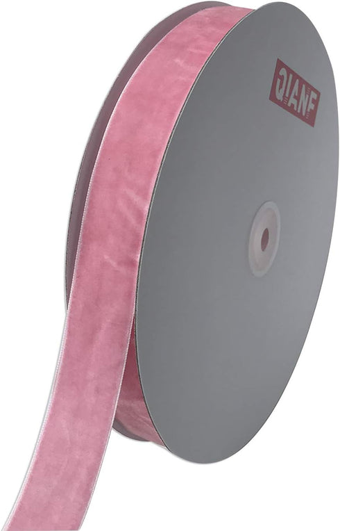 Vintage Pink Velvet Ribbon, 1 Inch X 25Yd...