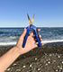 PremiumCut Gardening Scissors - Titanium-Coated Stainless Steel Precision Blades for Hydroponic Trimming, Shaping & Harvesting with Ergonomic Comf...
