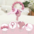 YAPROOM Silicone Teething Keys for 6-18 Month Baby, Infants Toddler Toy Keys, Cute Keys Teether Ring, Soft Teether Toys for Baby Girl...