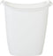 Rubbermaid Small Trash Can, Plastic, 3.5-Gallon/14-Court, White Wastebasket for Kitchen/Office/Bedroom/Bathroom...