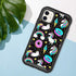 CaseTown Compatible with iPhone 11, Cute Unicorn Black Pattern Dual Layer Heavy Duty Shockproof Shockproof Defender Transparent Bumper Back Cover ...
