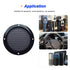 4" Speaker Grills Cover, Cold Rolled Steel Loudspeaker Net Cover, Metal Mesh Speaker Grille Replacement for 4 Inch Woofer Speakers, with Screws (4...