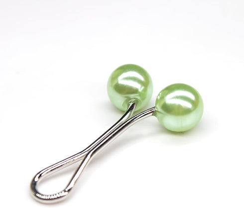 24 pcs Multicolor Headscarf Pearl Pins Clips U Shape Hijab Scarf Lady Muslim Scarf Shawl Clips Scarf Brooches Pin Jewelry Accessories...