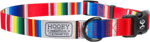 Hooey Nomad Dog Collar, Durable Polyester Webbing Collar with Graphic-Inspired Prints, Serape Tijana, Medium...