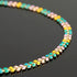 YOUBEIYEE 9.8 Feet Mixed Color Enamel Arrow Chain for Jewelry Making Rainbow Oil Drip Brass Chain Gold Plated Necklace Bracelet DIY Jewelry Chains...