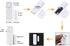 4 Pack Door Alarms for Home Security, Window Door Alarms, Window Alarm Sensors, Door Alarms for Kids Safety,DIY Protection Burglar Bell Alarm for ...