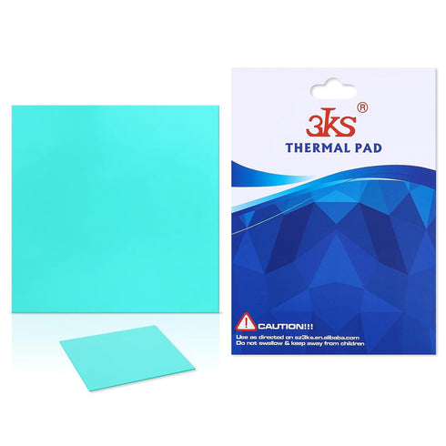 Thermal Pad 10x10mm 1mm, 12.8 W/mK Highly Efficient Thermal Conductivity,Heat Resistant Silicone Thermal Pads for Laptop Heatsink CPU GPU SSD IC L...