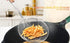 Spider Strainer,Stainless Steel Wire Food Strainer Skimmer With Bamboo Handle (M Size, 6.3 Inch)...