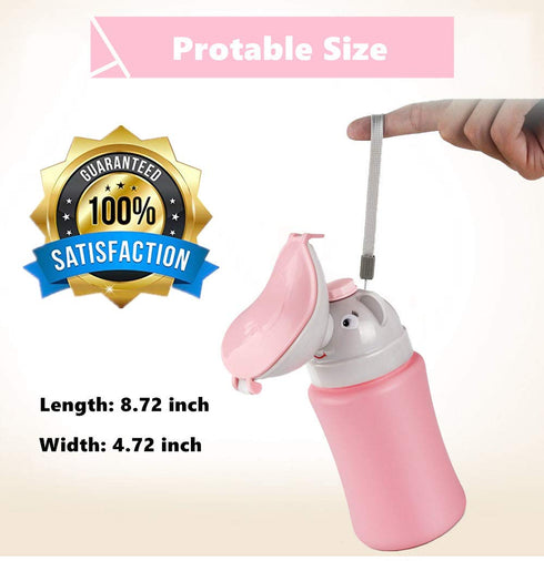 Upgrade Portable Emergency Urinal Potty Toilet Pee Training Cup for Baby Child Girl Used for Kid Potty Pee Training and Camping Car Travel...