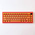 Hyekit PBT Keycaps 133 Keys Flame Gradient Keycaps Cherry Profile Dye-Sublimation Custom Keycaps with 6.25U 7U Spacebar for Cherry Gateron MX Swit...