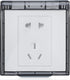 86 Type Waterproof Socket Cover Plastic Wall Outlet Safety Outlet Cover Box Cover Weatherproof Electrical Outlet Cover for Home Improvement Transp...