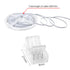 RGBZONE 10Pcs ???????? ?????? ?????? ?????????? ???? ???????? ???????????????????? and 32.8ft 3Pin LED Extension Wire for 8mm Wide IP20/IP65 WS281...