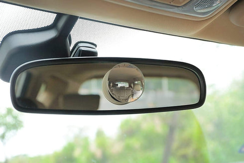Verivue Mirrors 2 Inches Round Shaped Blind Spot Mirror for Car, Universal Fit, HD, Stick on, Frameless, Convex, Wide Angle, Side Mirror Blindspot...