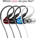 Noise-Isolating Musician's in Ear Monitor, Wired Karaoke Over Ear Headphones with Microphone,Sport Earbuds for Running,Jogging,Gym,Compatible with...