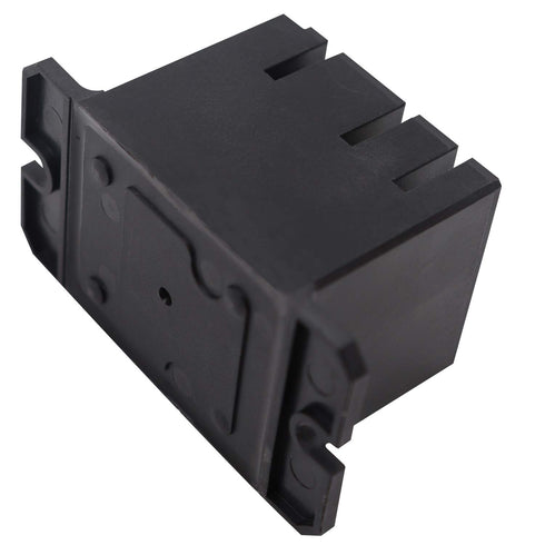 Tnisesm 2PCS Power Relay SPST(1 NO) DC12V Coil, 30A SPST 120 VAC with Flange Mounting and 8 Quick Connect Terminals Wires Mini Relay HF105F-4-DC12...