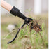 Stand Up Weeder Manual Weed ,Remover Weed Puller Tool with Foot Plate for Removing Weeds -Black Aluminum Lever Head Weed Puller, Garden Weeder Roo...