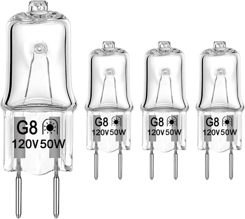 Halogen Light Bulb for GE Microwave Oven, Light Bulb for GE Over The Stove Range Microwave Hood, Night Light/Stove Light Bulb for GE Microwave, Re...
