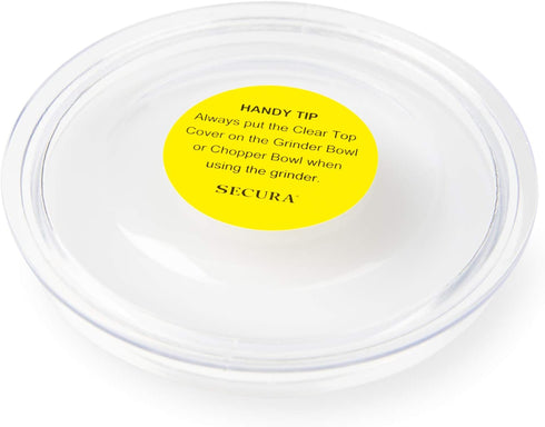Replacement Clear Top Cover for Secura Coffee & Spice Grinder SP-7412 and SP-7446...