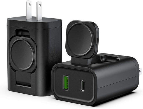 24W USB C Charger, 3 in 1 Design with Apple Watch Wireless Charger, PD Charger for iPhone, AirPods...