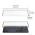 Geekria 90%-96% Keyboard Dust Cover, Clear Acrylic Keypads Cover for 100 Keys Computer Mechanical Wireless Keyboard, Compatible with Keychron K4 W...