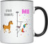YouNique Designs Running Coffee Mug, 11 Ounces, Unicorn Mug, Runner Gifts for Women, Half Marathon Runners Gifts (Black Handle)...