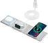 Wireless Charger 3 in 1, Magnetic Travel Wireless Charging Station Multiple Devices Foldable Charger for Travel, 3 in 1 Charging Station for Apple...