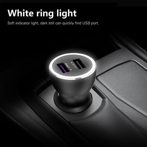 for Huawei Supercharge Car Charger, 9V/2A Car Charger Adapter Quick Fast Charger with USB Type C Super Charging Cable Car Charger for Huawei P40 P...