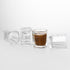 4 Pack Shot Glasses Measuring Cup,2oz Espresso Shot Glass,Liquid Heavy Glass Wine Glass,Measurement of Dry and Liquid Ingredients(Black)...