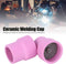 2Pcs Ceramic Welding Cup #12, asy to Carry, Suitable for WP 9/20/25 Series Air Cooled Torch, High Temperature Resistance, Easy to Install...
