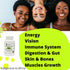 Juka's Organic Co. Moringa Powder Capsules (100% Authentic, Organic, Non GMO, Zero Additives. Rich in Antioxidants & Amino Acids, Indigenous to Af...