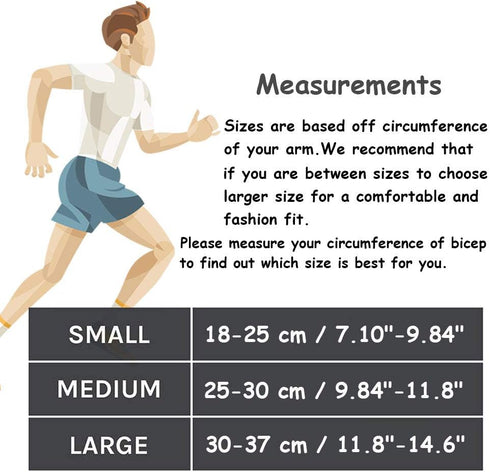 Universal Exercise Armband Running Phone Armband, Lightweight Arm Band Strap Holder Sleeve Sports Arm Holder for Running Workout Fit iPhone X/8/7 ...