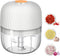 Electric Garlic Chopper, Mini Portable Veggie Chopper, 250ML Garlic Grinder Masher Onion Chopper, Blender to Vegetable, Wireless Food Processor fo...