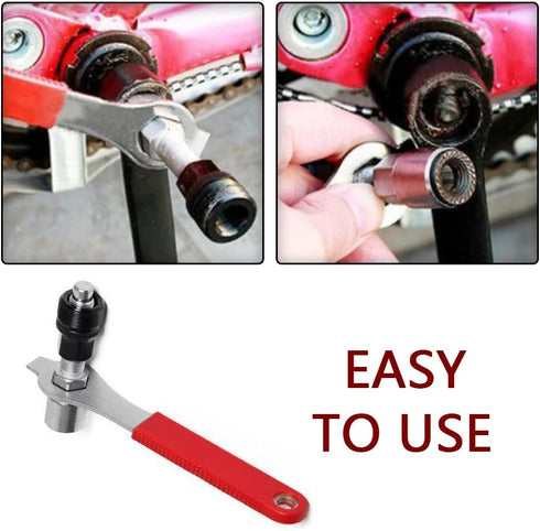 Bike Crank Extractor Bottom Bracket Remover Bike Crank Arm Puller for Bicycle Bracket Repair...