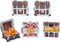 5pcs Pirate Chest Delicate Aquarium Decor Treasure Chest Decor Fish Tank Accessory Microlandscape Treasure Case Aquarium Supply Resin Craft Resin ...