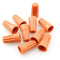 10pcs Wire Electrical Screw Springs Caps Wire Twist Terminals Spring Cover Connection P4, Orange...
