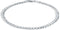 PORI JEWELERS 925 Sterling Silver 3.5mm Cuban Curb Link Chain Anklet - Available in Silver or Yellow...