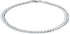 PORI JEWELERS 925 Sterling Silver 3.5mm Cuban Curb Link Chain Anklet - Available in Silver or Yellow...