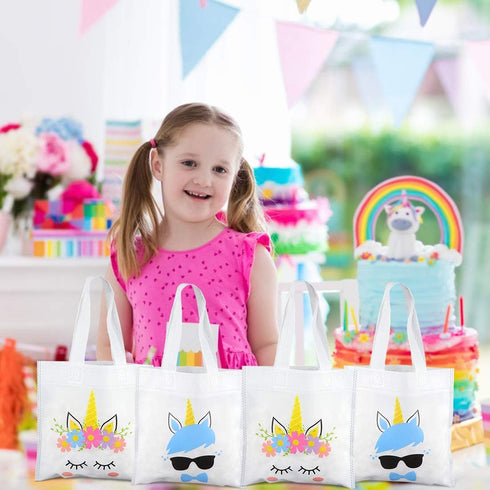 K KUMEED 20 Pack Birthday Party Bags, Reusable Party Treat Bags Gift Goody Bags for Party Favors, Christmas Boys and Girls Birthday Party Supplies...