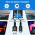 Samsung A15 Charger Cable 3FT for Car, Short Android Auto Coiled USB A to USB C Cord for Samsung Galaxy A35 5G A55 A25 A14 A54 S24 Ultra FE A13 A5...