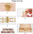 OHINGLT Necklace Layering Clasps Magnetic Slide Lock Clasp Necklace Connector Multi Strands Slide Tube Clasps...
