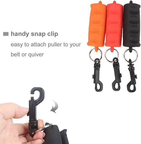KRATARC Archery Arrow Puller Target Remover Gripper with Belt Clip...