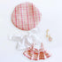 niannyyhouse Berets Suspender Skirt White Shirt Dressup 7.8in/20cm Plush Doll Clothes (Pink)...
