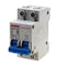 2 Pole 400V Low-Voltage Miniature Circuit Breaker 6A Din Rail Mount DZ47-63 C6...
