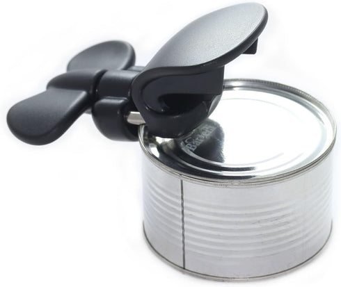 Soft Edge 3-in-1 Ambidextrous Safety Can Opener Jar Opener and Bottle Opener...