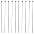 Utoolmart 2mm Dia Round Tip Steel Straight Ejector Pin Punch 150mm Long Silver Gray 10pcs...
