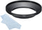 PATIKIL 77mm Lens Hood, Wide Angle Matte Surface Anti-reflective Inside Hood with Cleaning Cloth for Camera Lens, Black for Nikon, for Fujifilm, f...
