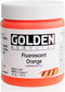 Golden Artist Acrylic, 4 ounce jar, Fluorescent Orange (4630-4)...