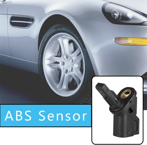 ABS Wheel Speed Sensor, Front ABS Anti Lock Brake Wheel Speed Sensor Compatible with Ford Focus, Replaces OEM #8M5T2B372AA 3M5T2B372AB 3M5T2B372BA...