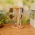 Sunglasses Organizer Wood Eyeglass Holder Stand Multiple Sunglass Display Stand Rack for 12 Pairs Eyeglasses Eyewear Organizer for Table Desk Coun...